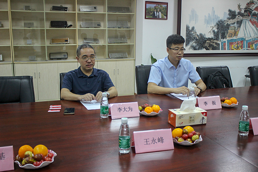 鼎鉉商用密碼測(cè)評(píng)技術(shù)（深圳）有限公司董事長李大為蒞臨旭子科技調(diào)研指導(dǎo)工作