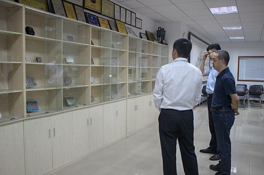 鼎鉉商用密碼測(cè)評(píng)技術(shù)（深圳）有限公司董事長李大為蒞臨旭子科技調(diào)研指導(dǎo)工作