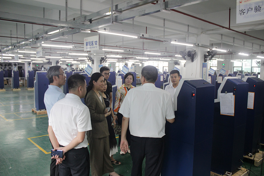 益彩基金秘書長荊宇虹、副秘書長關(guān)丹一行蒞臨旭子科技指導(dǎo)工作