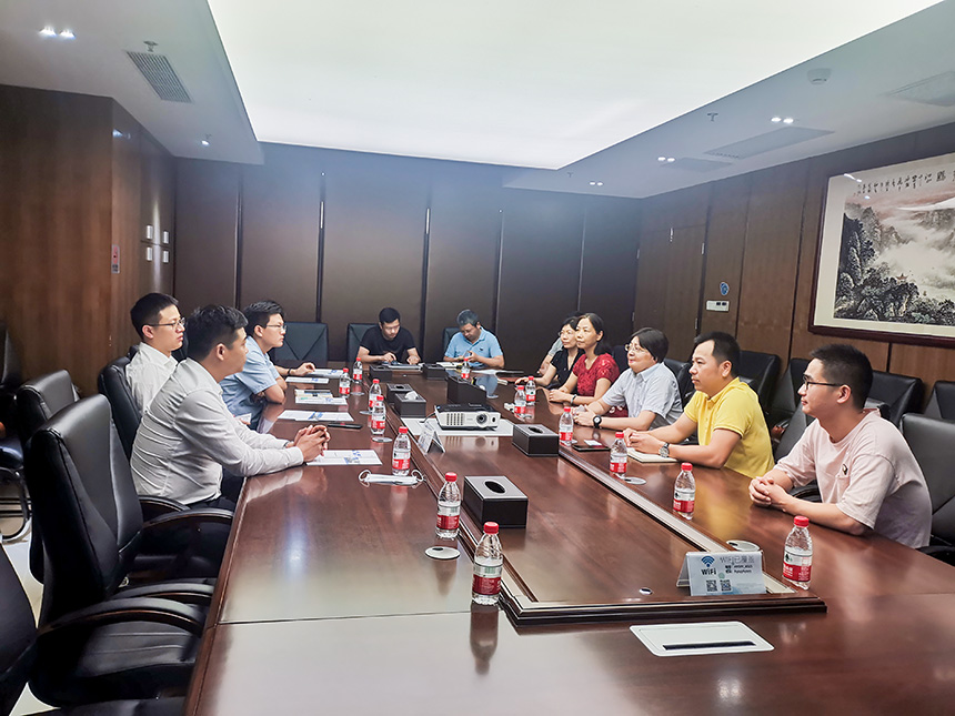 旭子科技董事長王永峰陪同深圳羅湖醫(yī)院集團(tuán)黨委書記吳松 考察鐘南山基金會(huì)和廣州呼研所